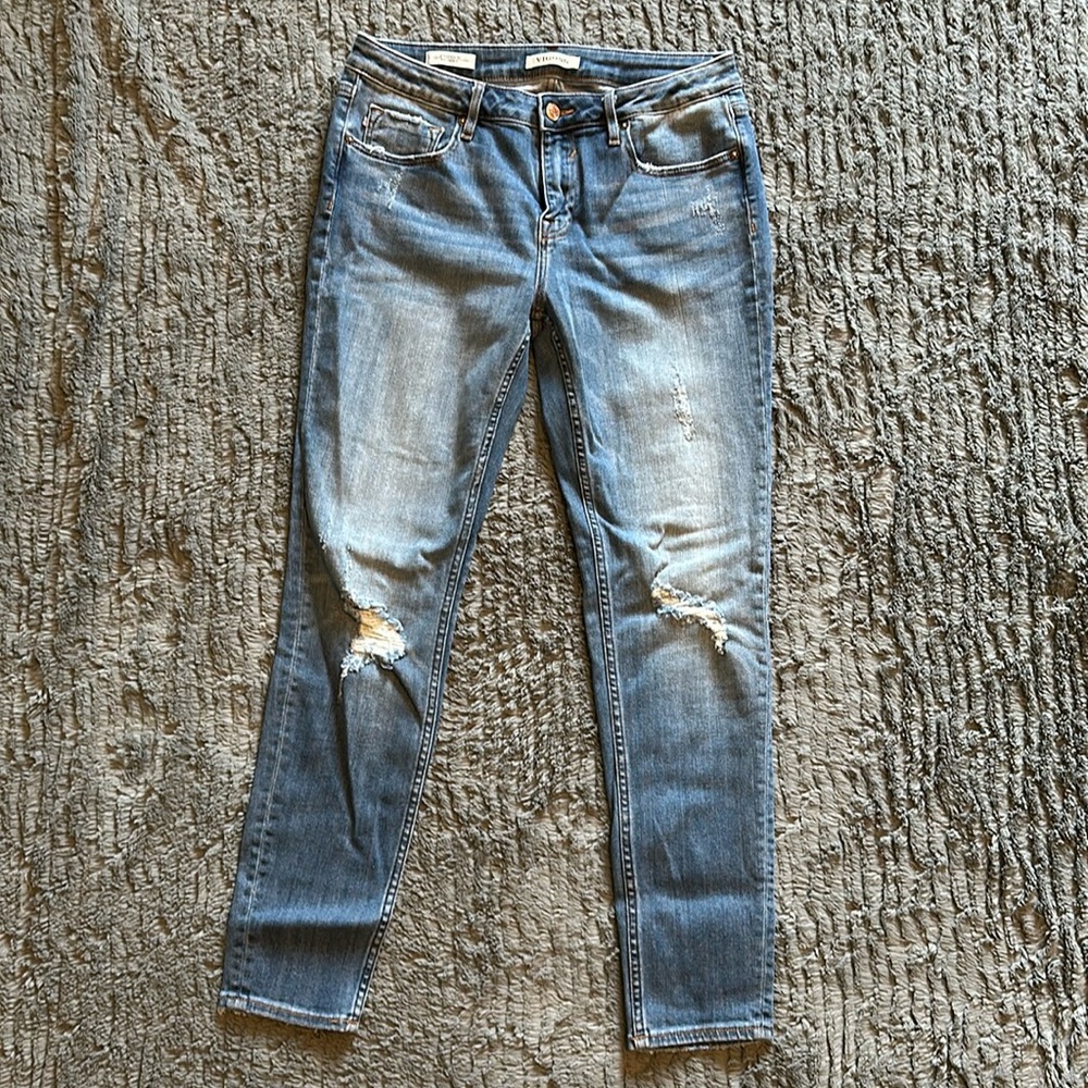 Vigoss Distressed Jagger Skinny Jean